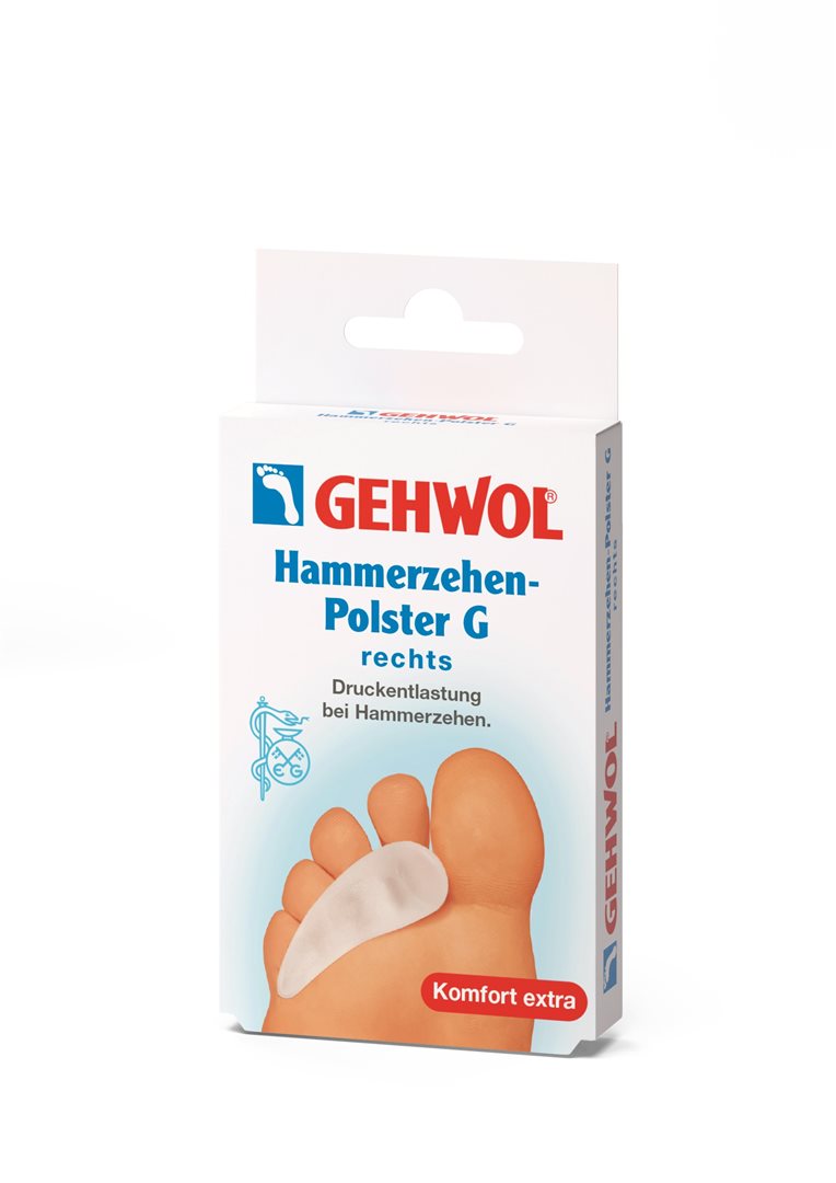 GEHWOL Coussin Orteils en Marteau Grand Droit | Soulagement Douleur