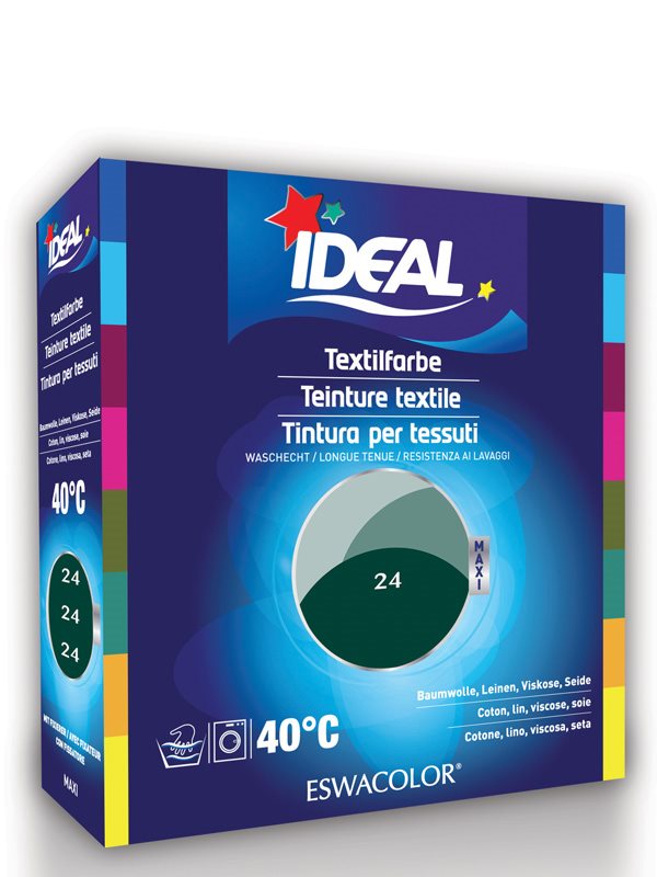 IDEAL MAXI Coton Color Sapin 24 Lingettes | Douceur &amp; Fraîcheur