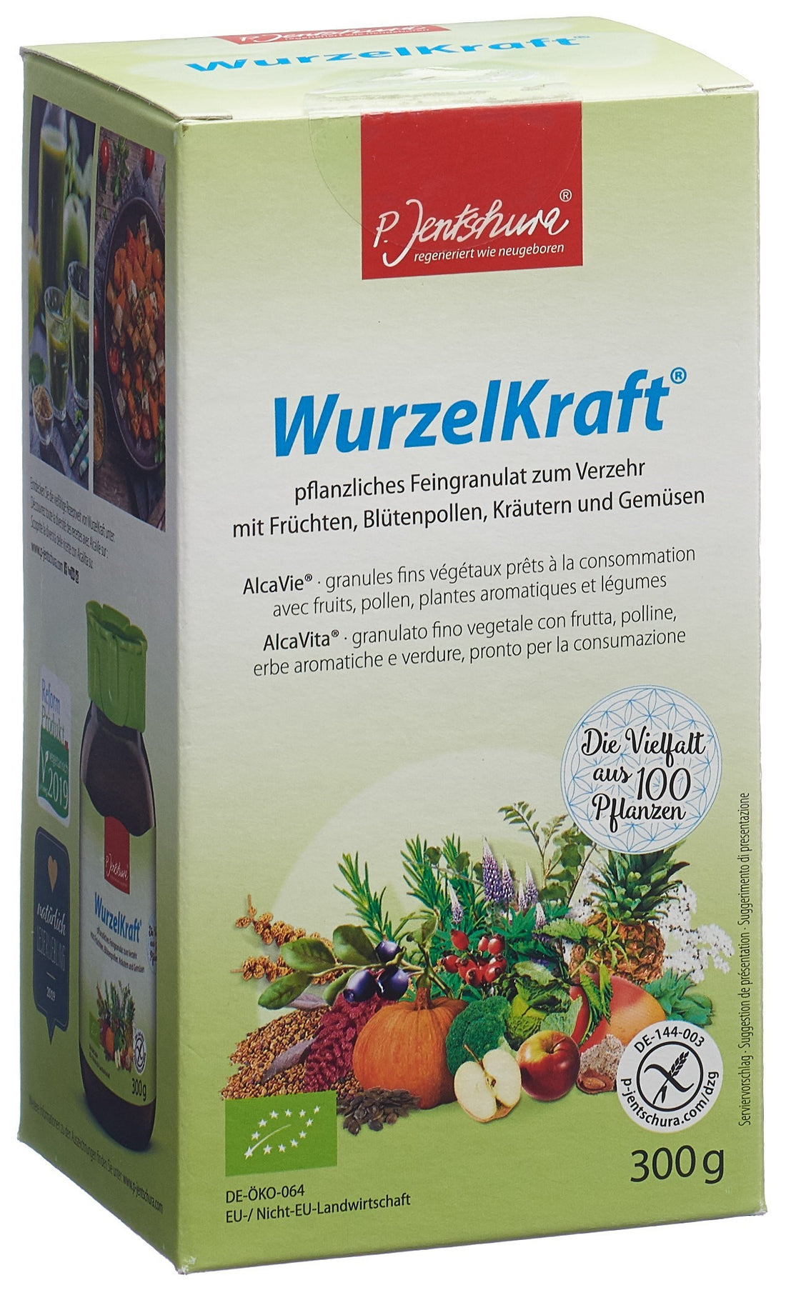 Jentschura AlcaVie Granulés Fins Bio 300 g Équilibre &amp; Vitalité
