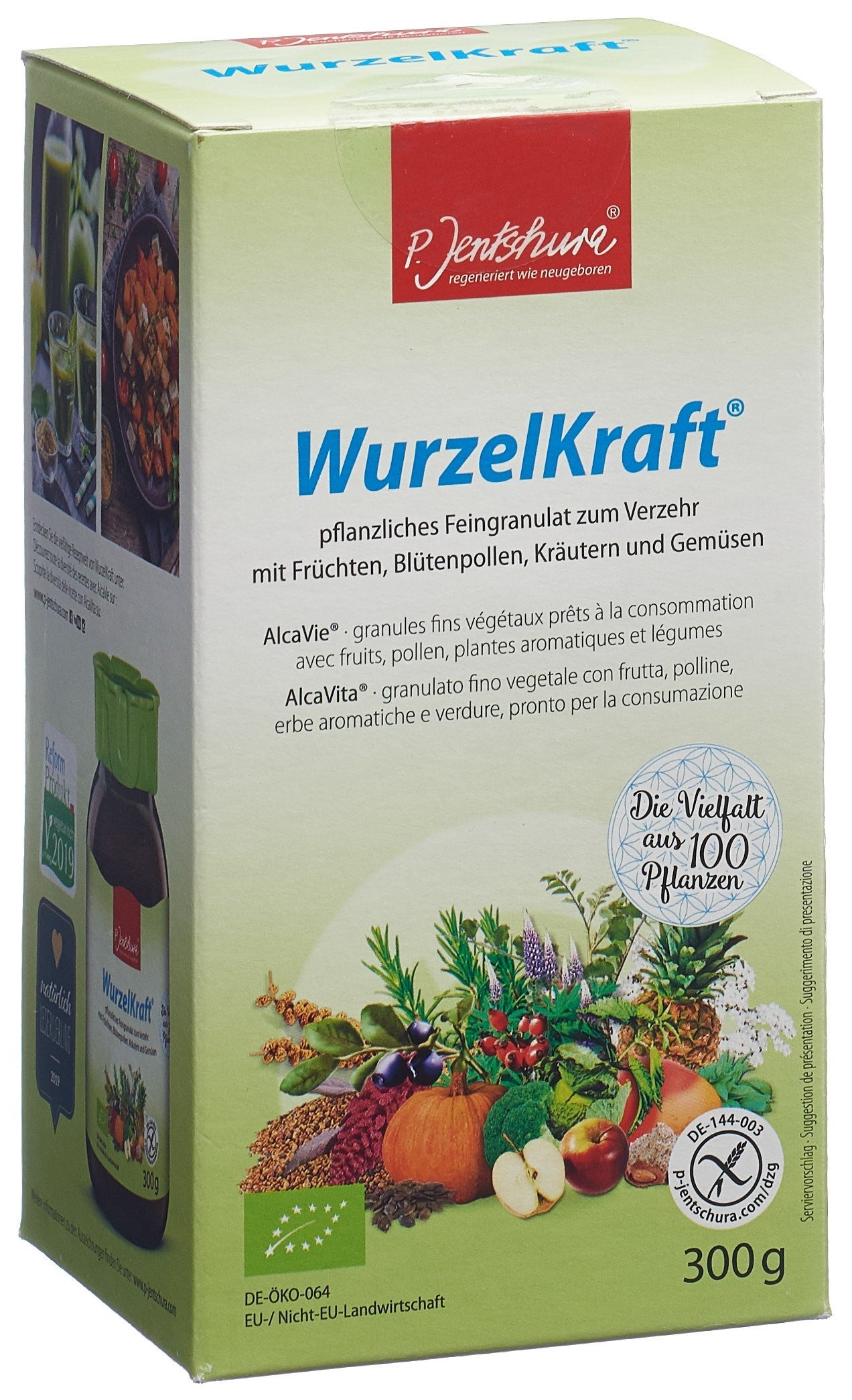 Jentschura AlcaVie Granulés Fins Bio 300 g Équilibre &amp; Vitalité