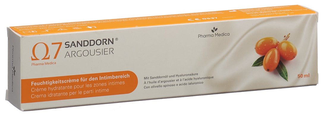 Argousier Sanddorn Crème Hydratante Peau Sèche 50 ml