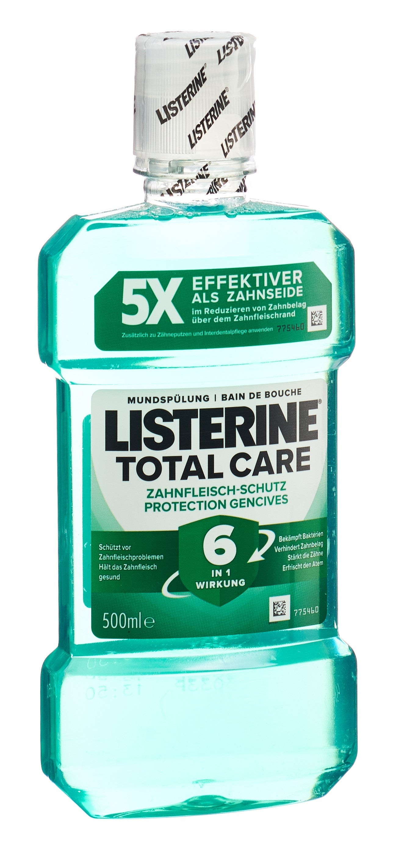 Listerine Total Care Bain de Bouche Protection Gencives 500 ml