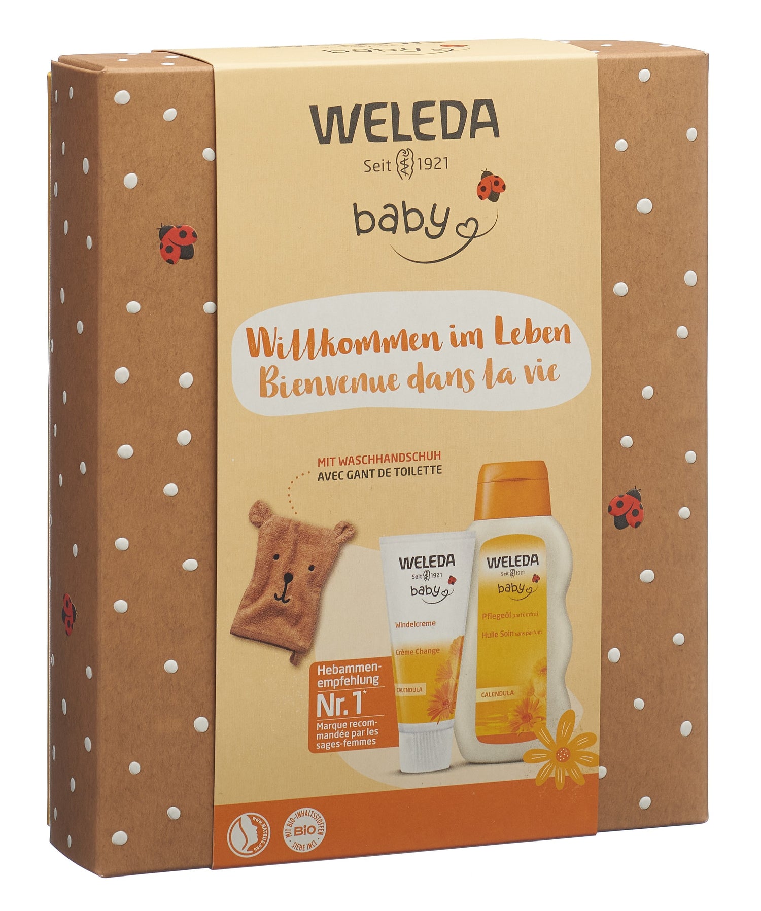 WELEDA BABY coffret cadeau calendula 2023