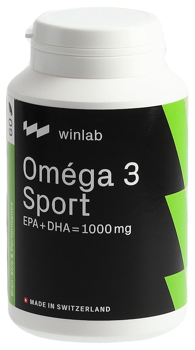 WINLAB OMEGA-3 SPORT caps 1000 mg bte 60 pce