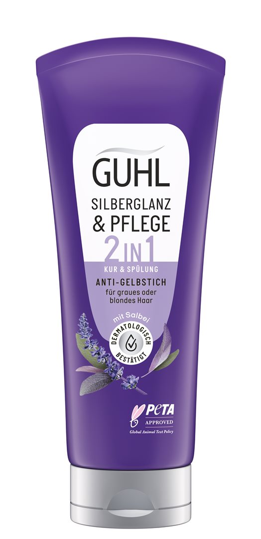 GUHL Silberglanz&amp;Pflege Soin Anti-Gelbstich 200 ml