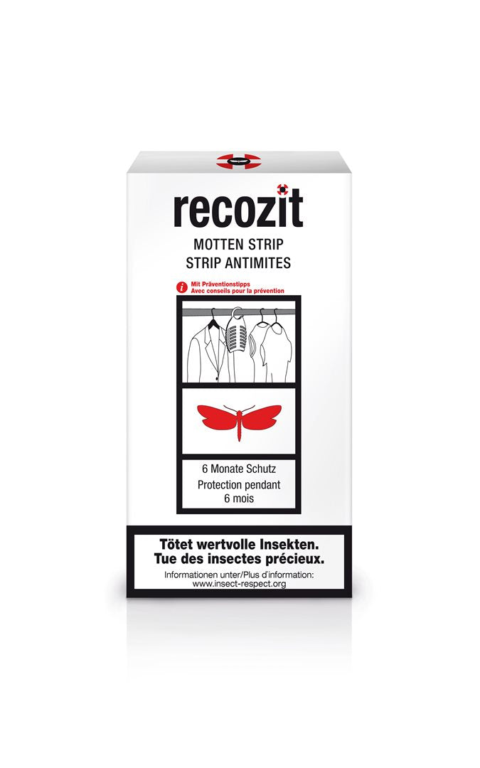 RECOZIT Strip Anti-mites Efficace 2 Pièces | Anti-insectes
