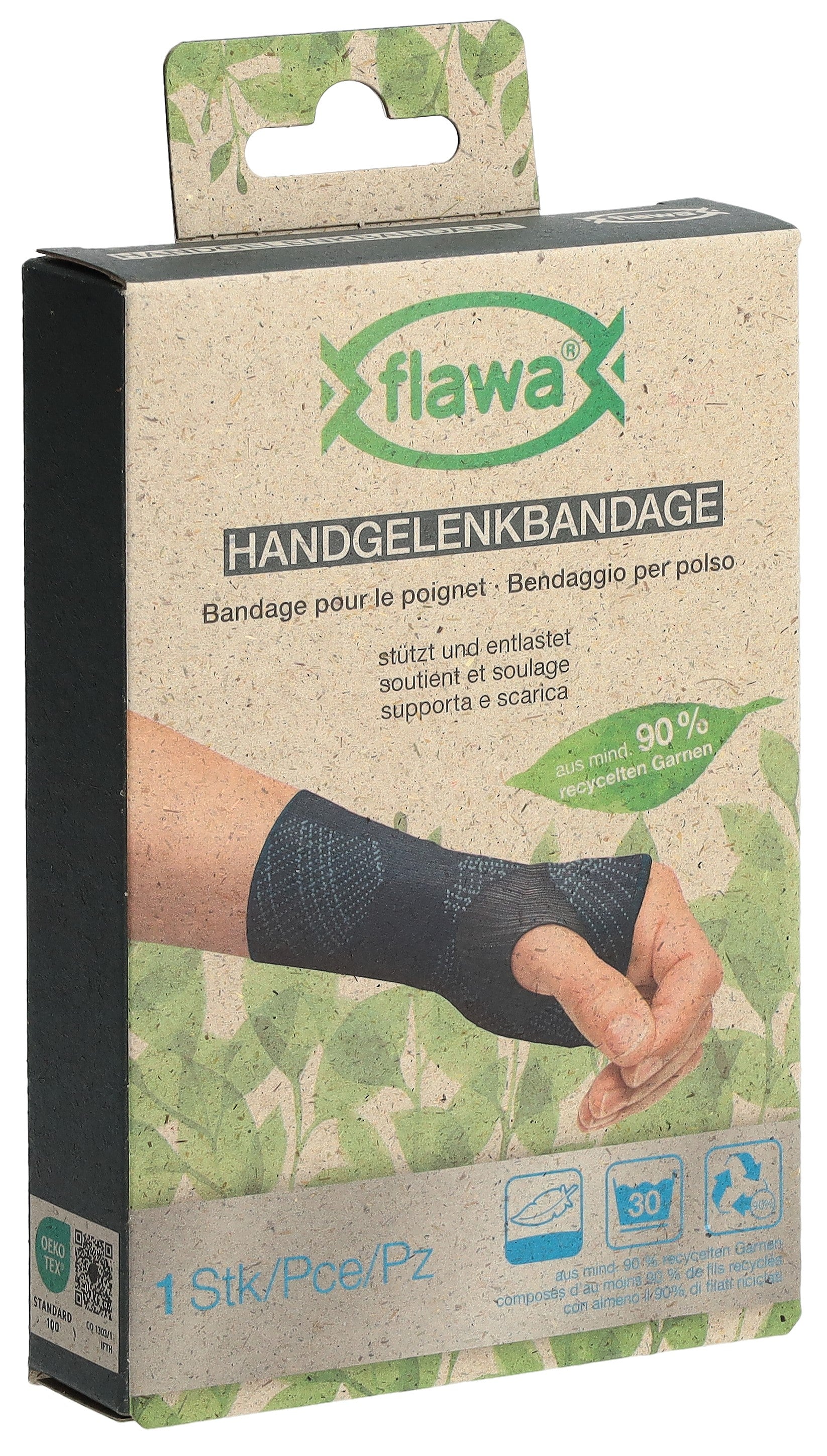 FLAWA Orthèse Poignet Confortable M | Soutien Douleur Articulaire