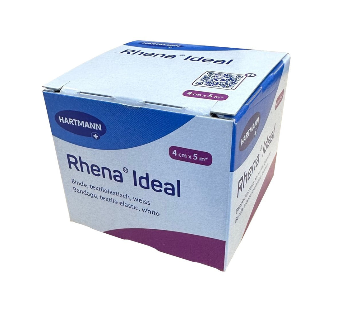 RHENA Ideal Bande Élastique 4 cm x 5 m Blanc | Soutien et Confort