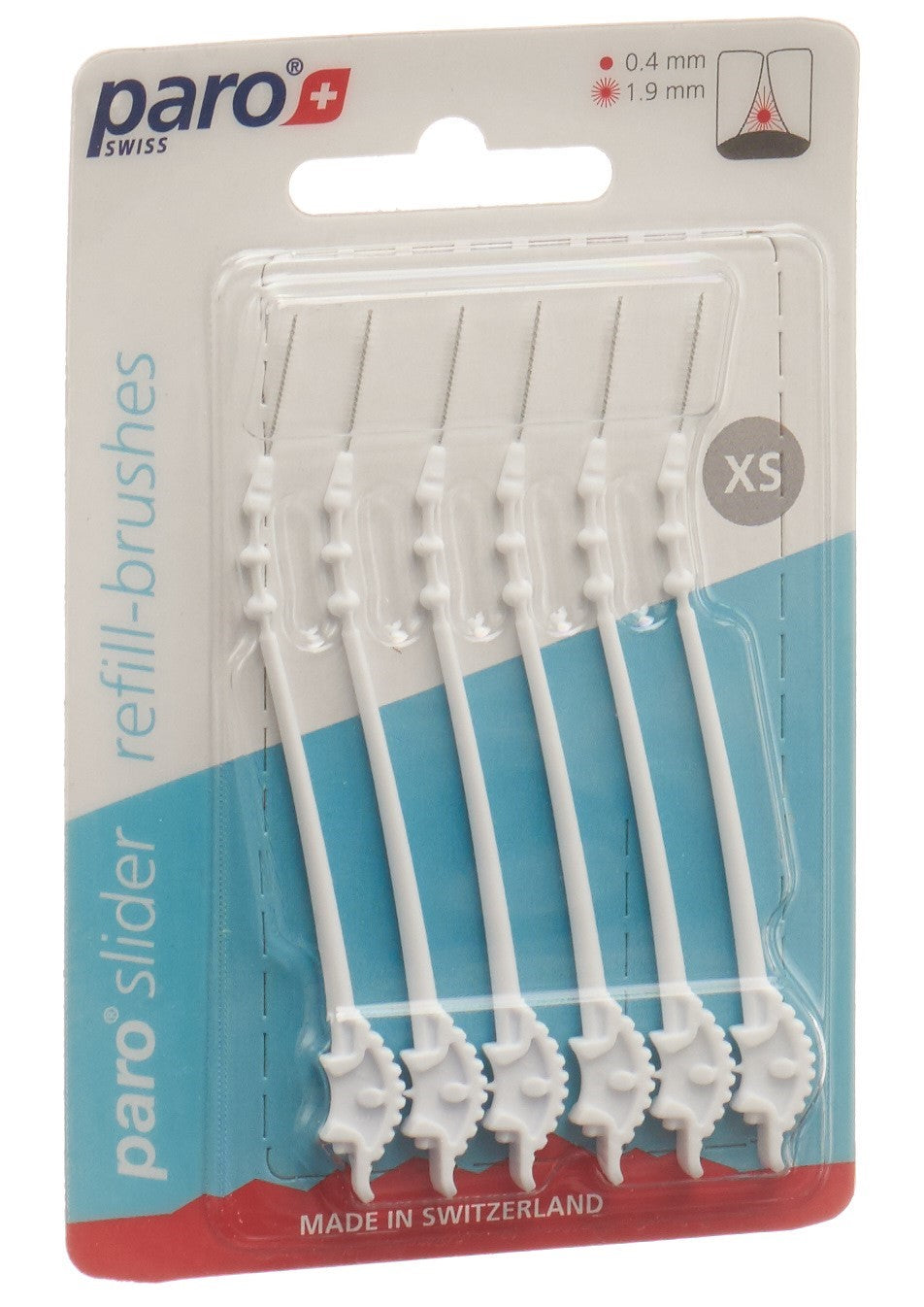 PARO Slider Brossettes Interdentaires XS 6 Pièces | Nettoyage Efficace