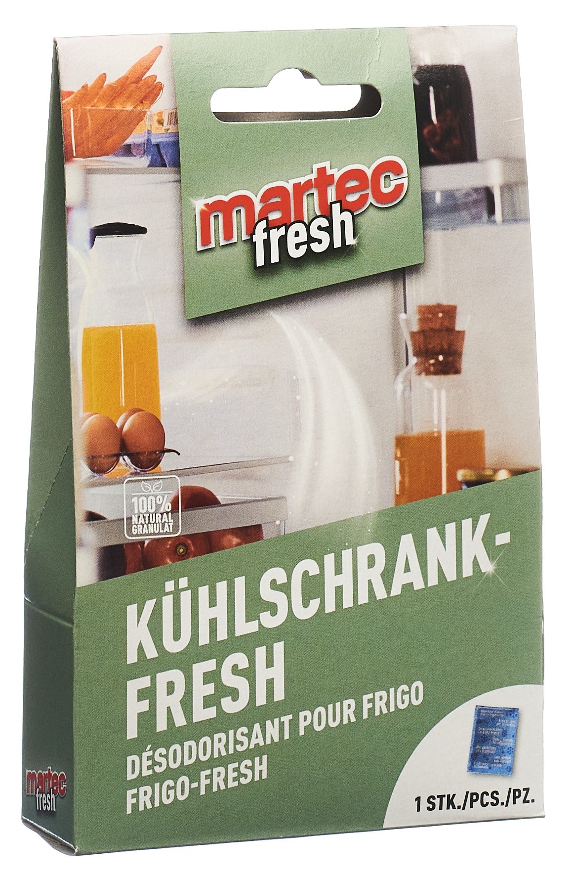 MARTEC HOUSEHOLD Désodorisant Frigo Anti-Odeurs Fraîcheur | 1 Boîte