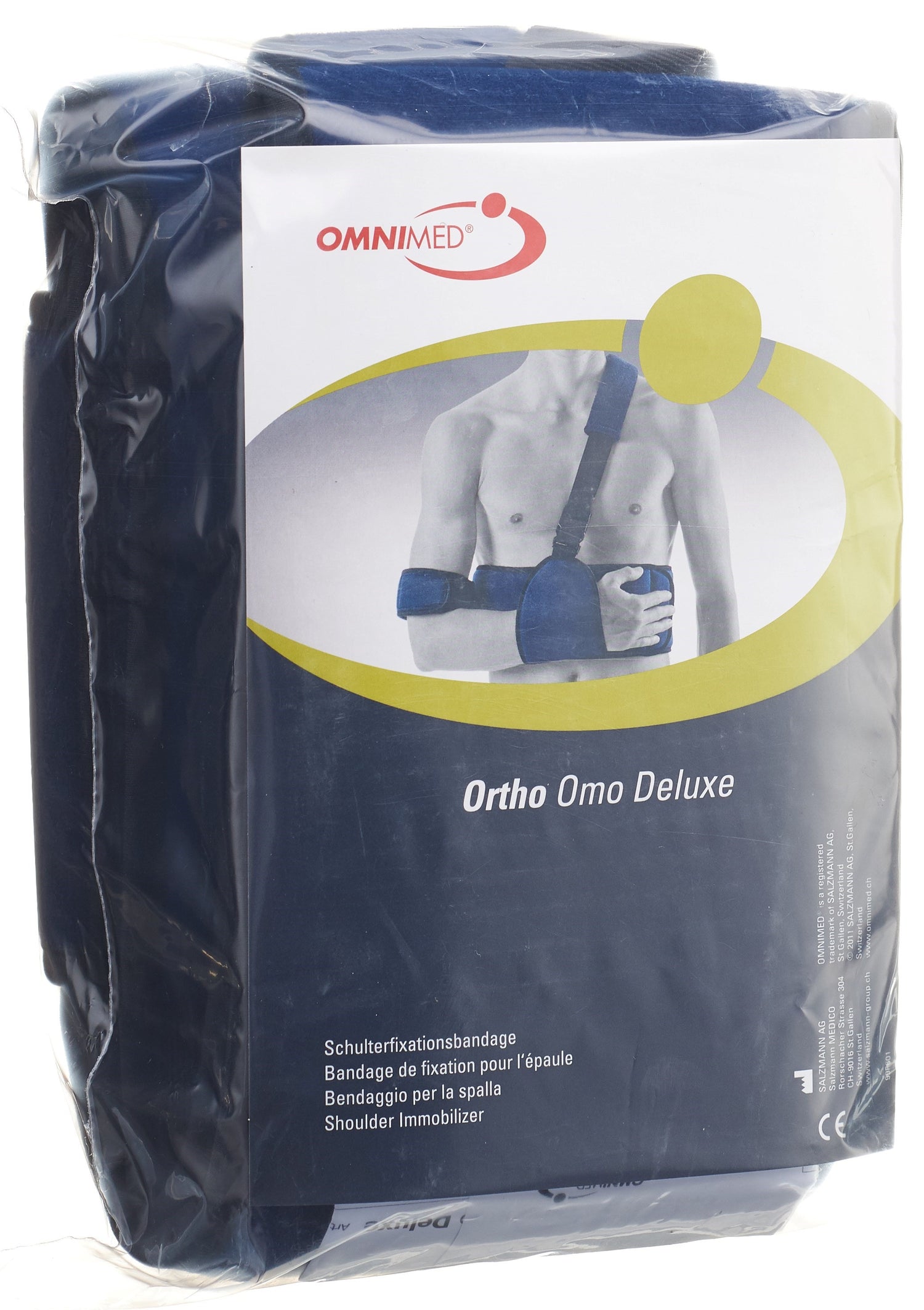 OMNIMED Ortho Omo Deluxe Bandage Épaule Bleu Confort | Taille Unique