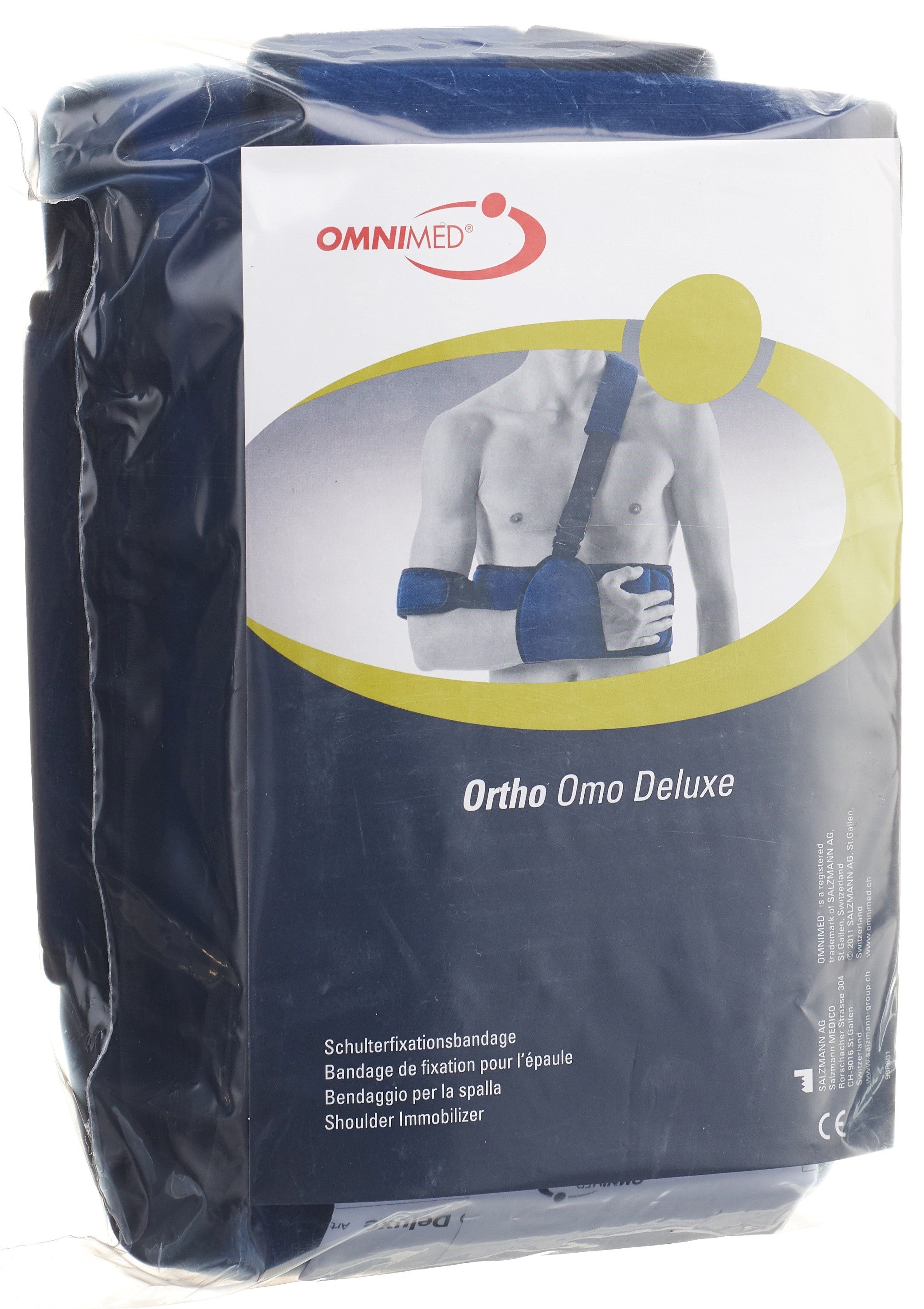 OMNIMED Ortho Omo Deluxe Bandage Épaule Bleu Confort | Taille Unique