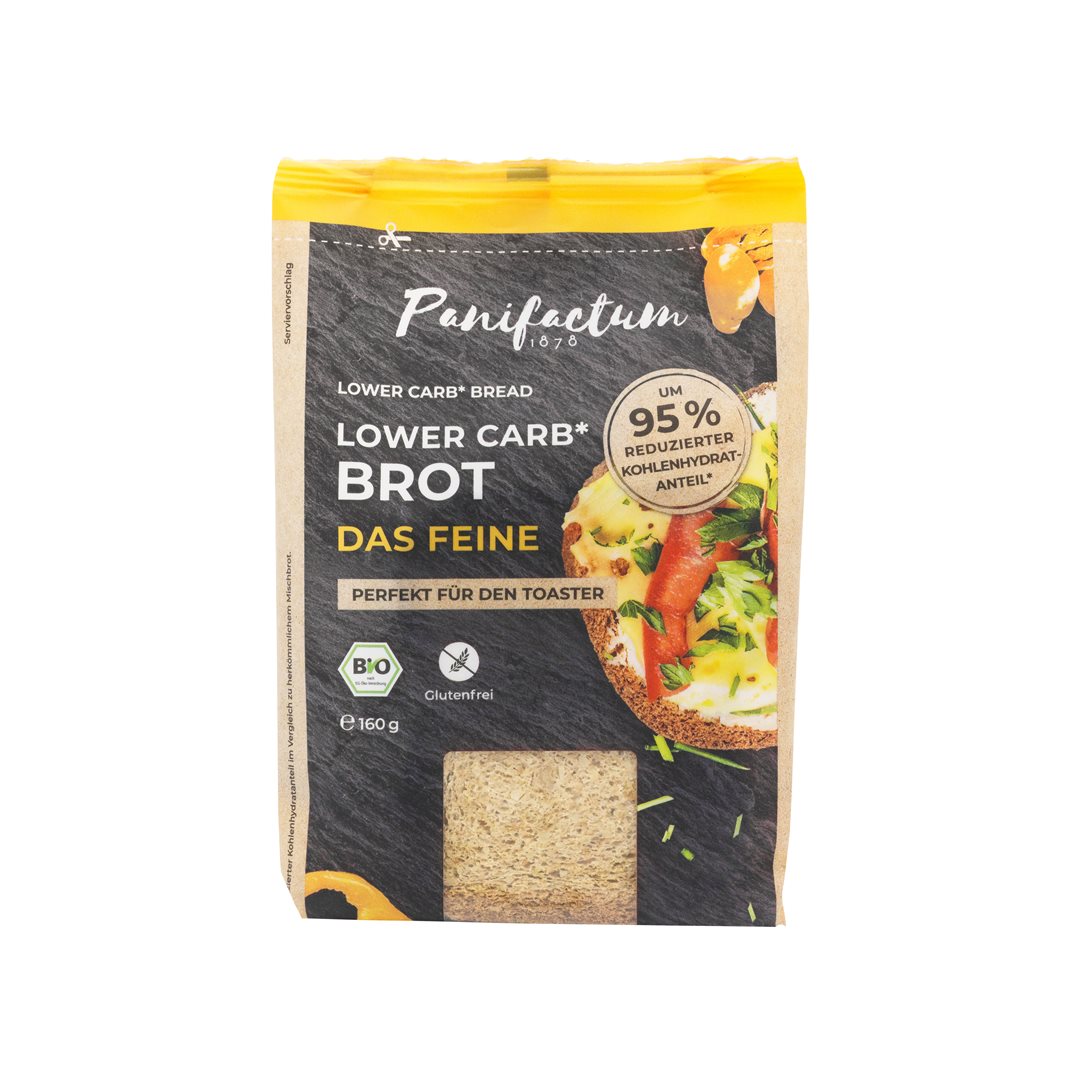 PaniFactum Pain Low Carb Bio Sans Gluten 160g | Délicieux &amp; Sain