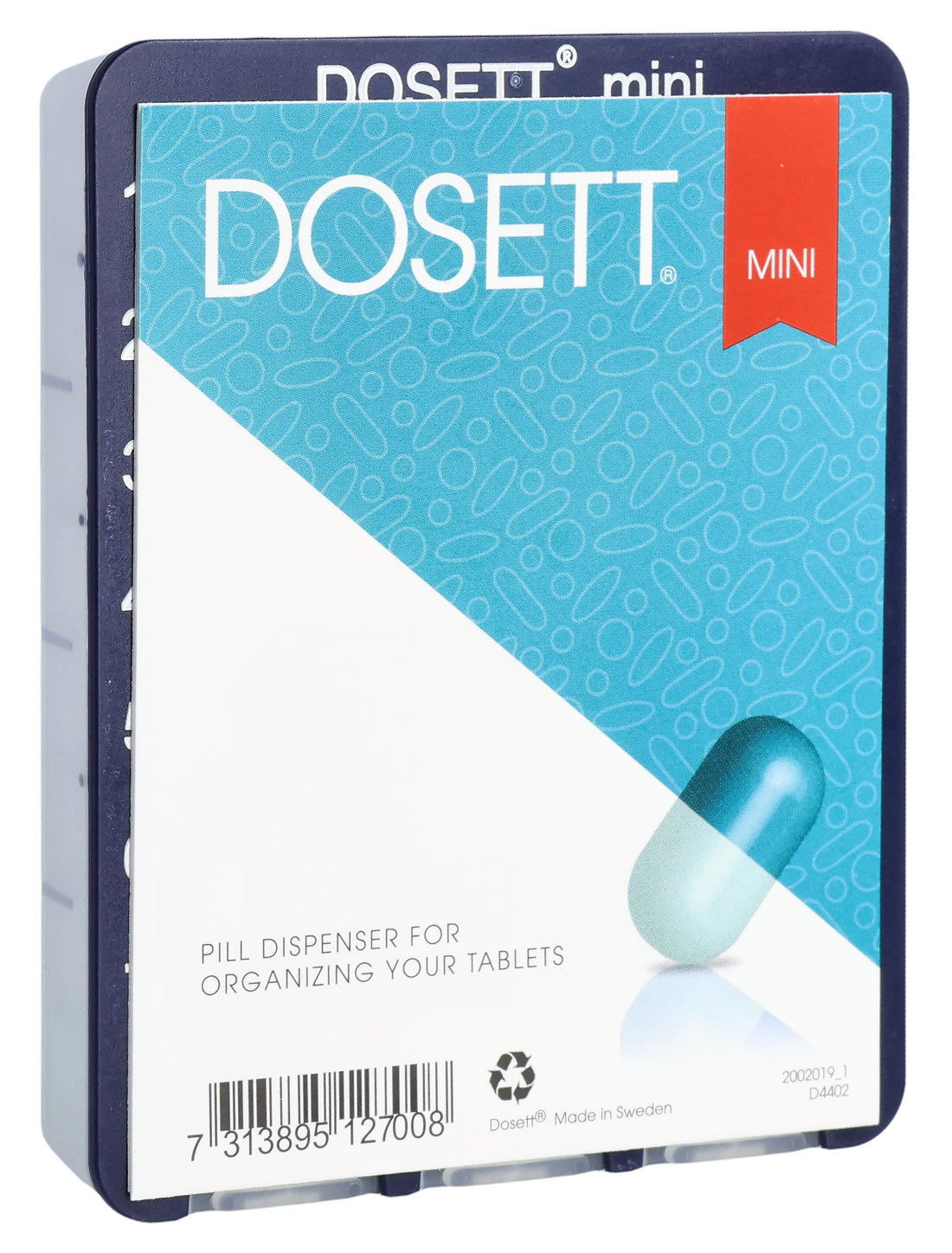 DOSETT Mini Cassette Dosage Pilules | Pratique et Fiable
