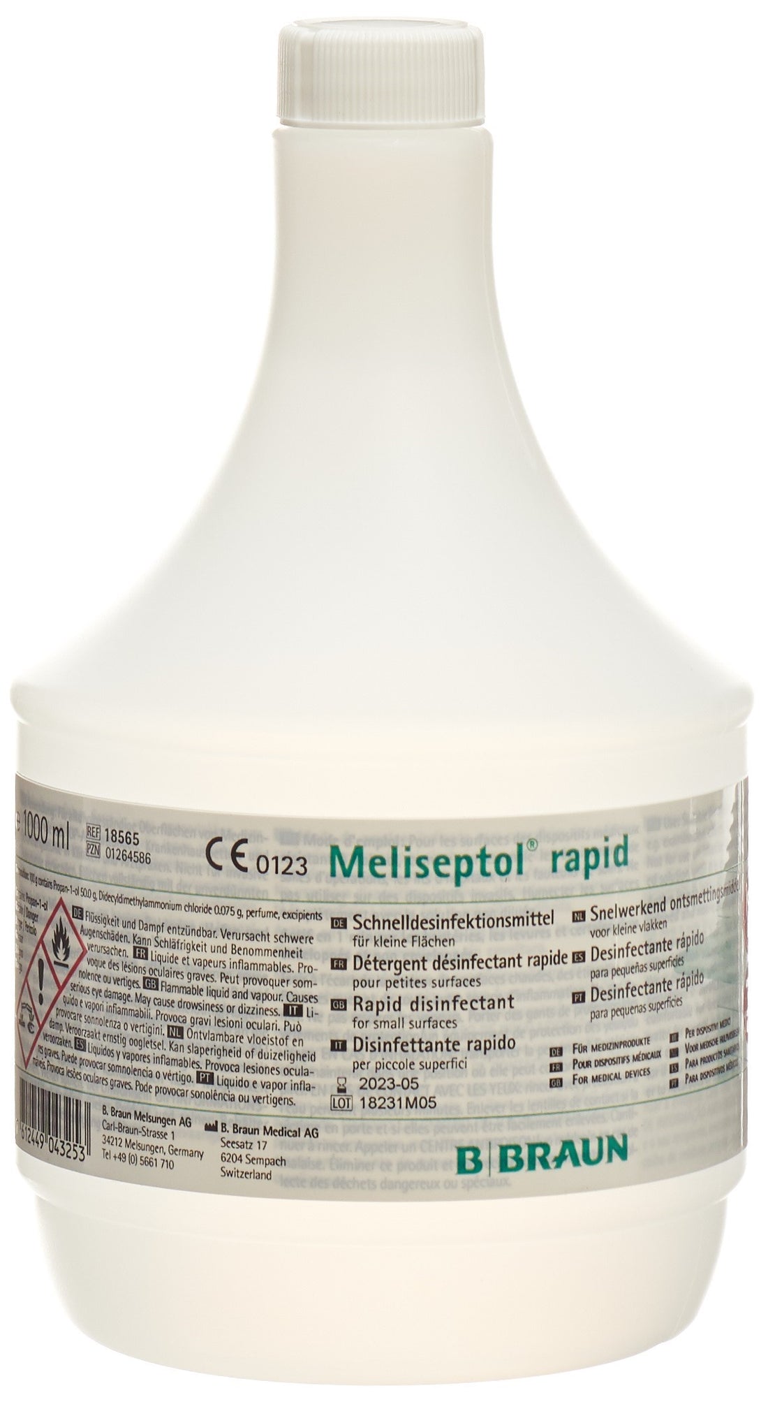 Meliseptol Rapid Désinfectant Mains Sans Rinçage 1000 ml