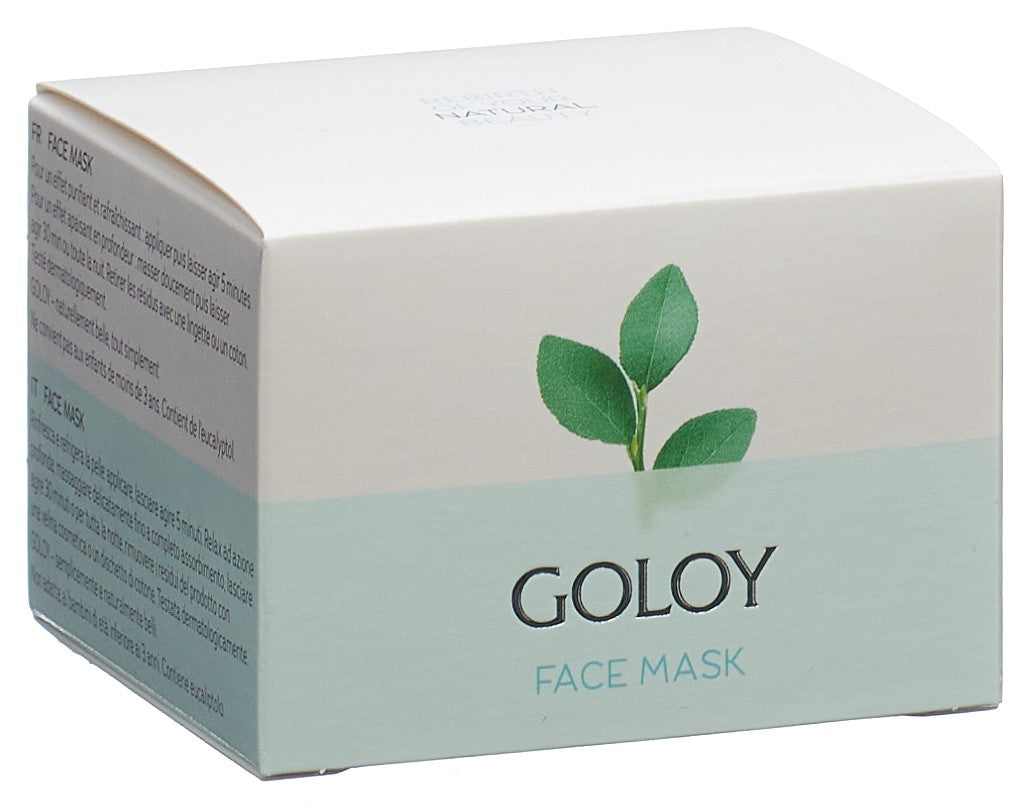 GOLOY Masque Visage Hydratant Éclat | Pot 50 ml