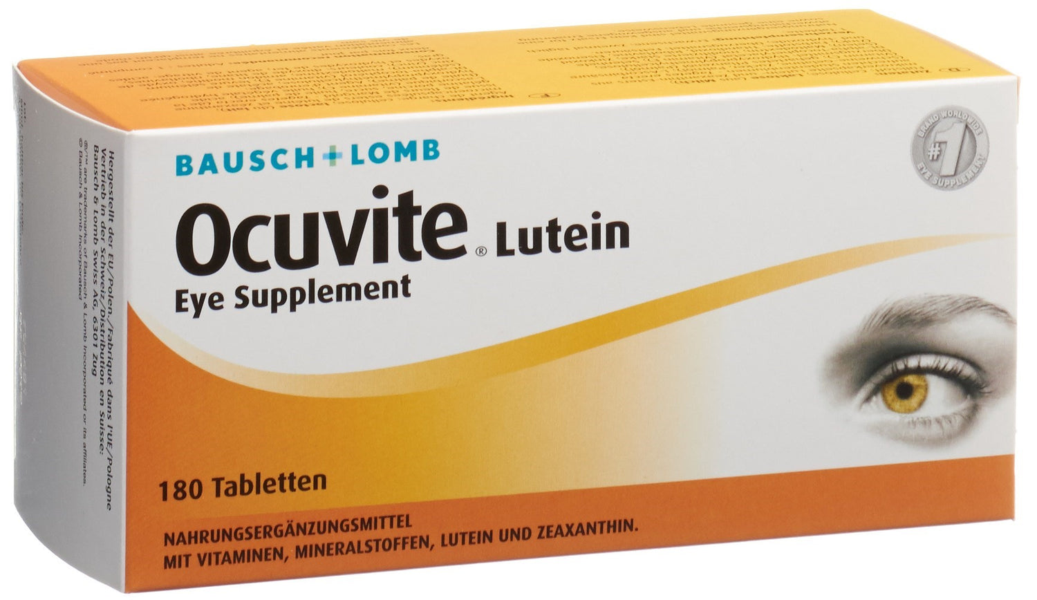 OCUVITE Luteine Complément Alimentaire Vision | 180 comprimés