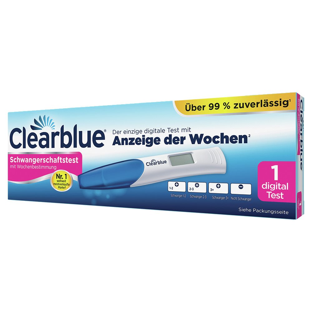 Clearblue Test Grossesse Précoce Indicateur Semaines | Fiable