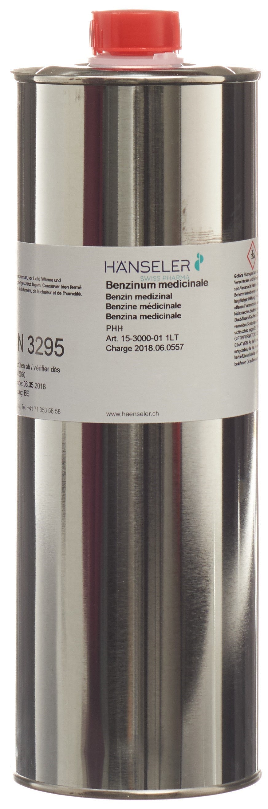 HÄNS Benzine Médicinale Ph. Eur. 1 L Nettoyant Doux