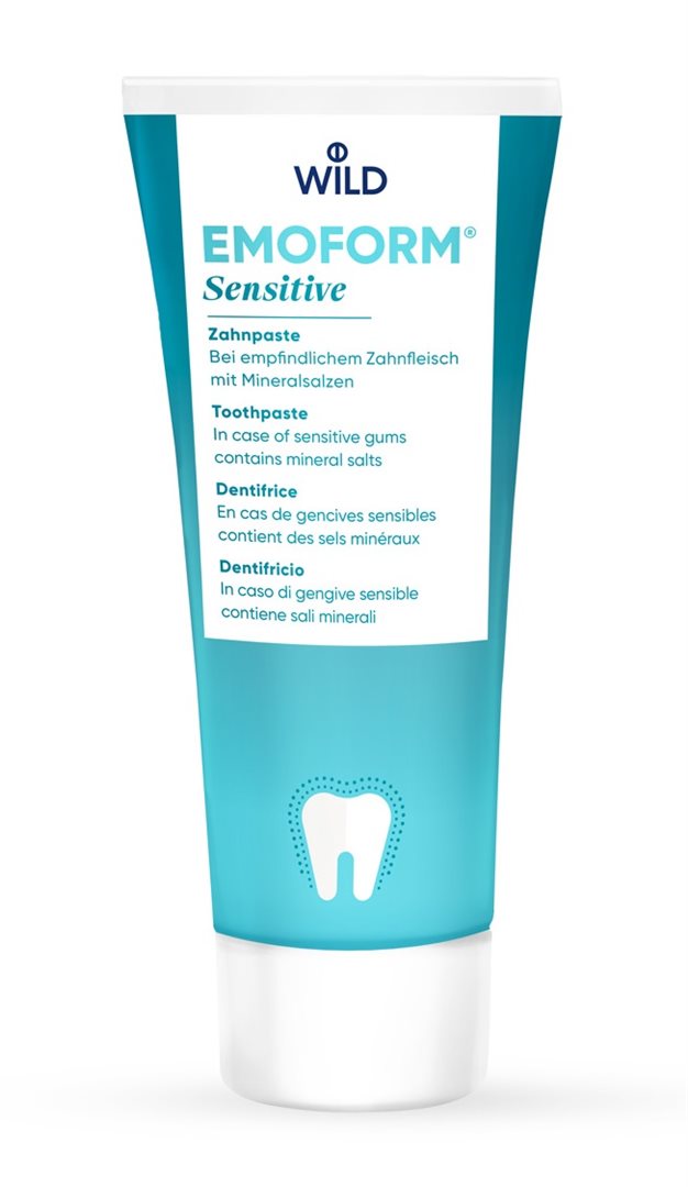 EMOFORM Sensitive Dentifrice Soin Apaisant | Tube 75 ml