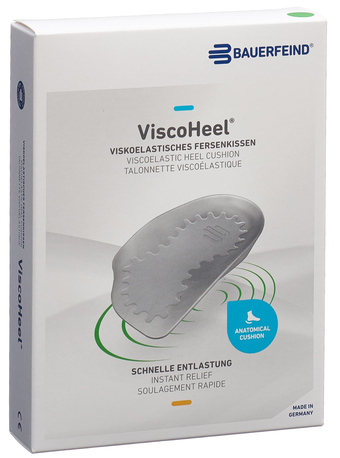 BAUERFEIND ViscoHeel Talonnettes Confort &amp; Soutien | 1 Paire Taille 2