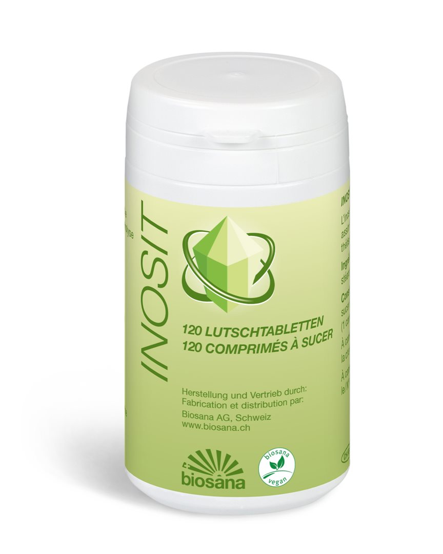 BIOSANA Inositol 120 comprimés à sucer | Bien-être et équilibre