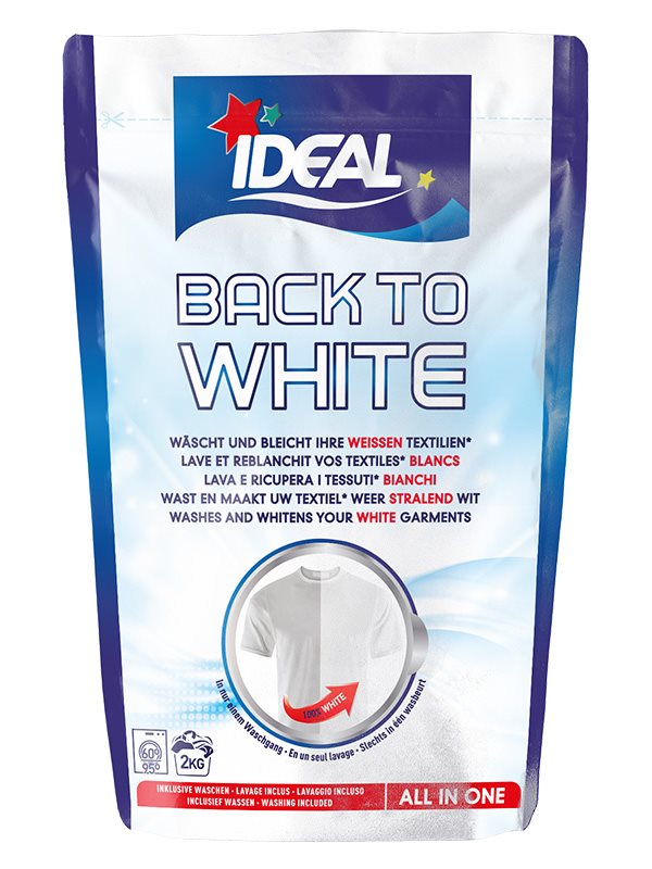 IDEAL back2white Blanchiment Dentaire 400 g | Éclat Naturel