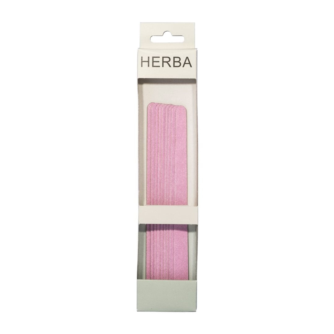 HERBA Lime Ongles Carton 12cm Lot 10 Pièces Soin Ongles