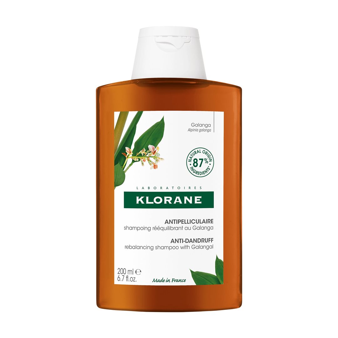 KLORANE Shampooing Galanga Anti-Chute Cheveux Fins 200 ml