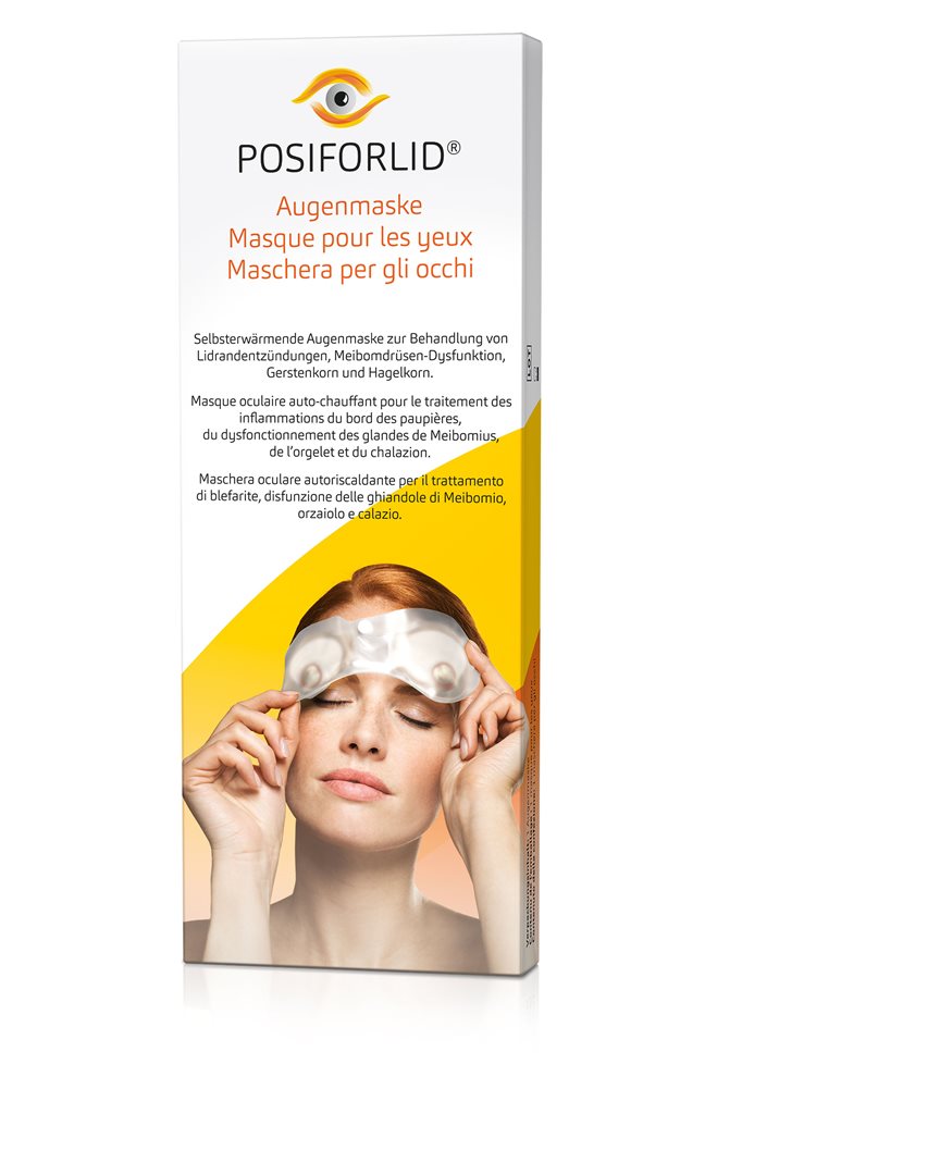 POSIFORLID Masque Chauffant Yeux Sèches Soulagement | 1 Masque