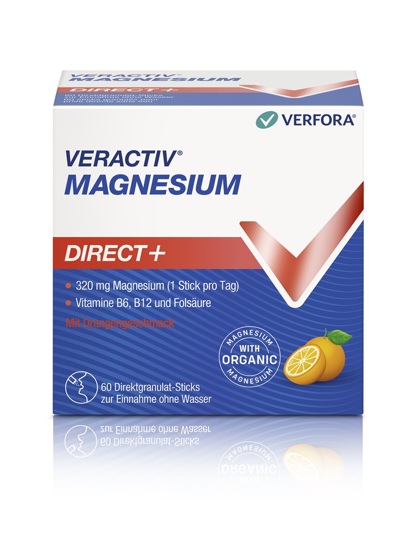 VERACTIV Magnesium Direct+ orange stick 60 pce