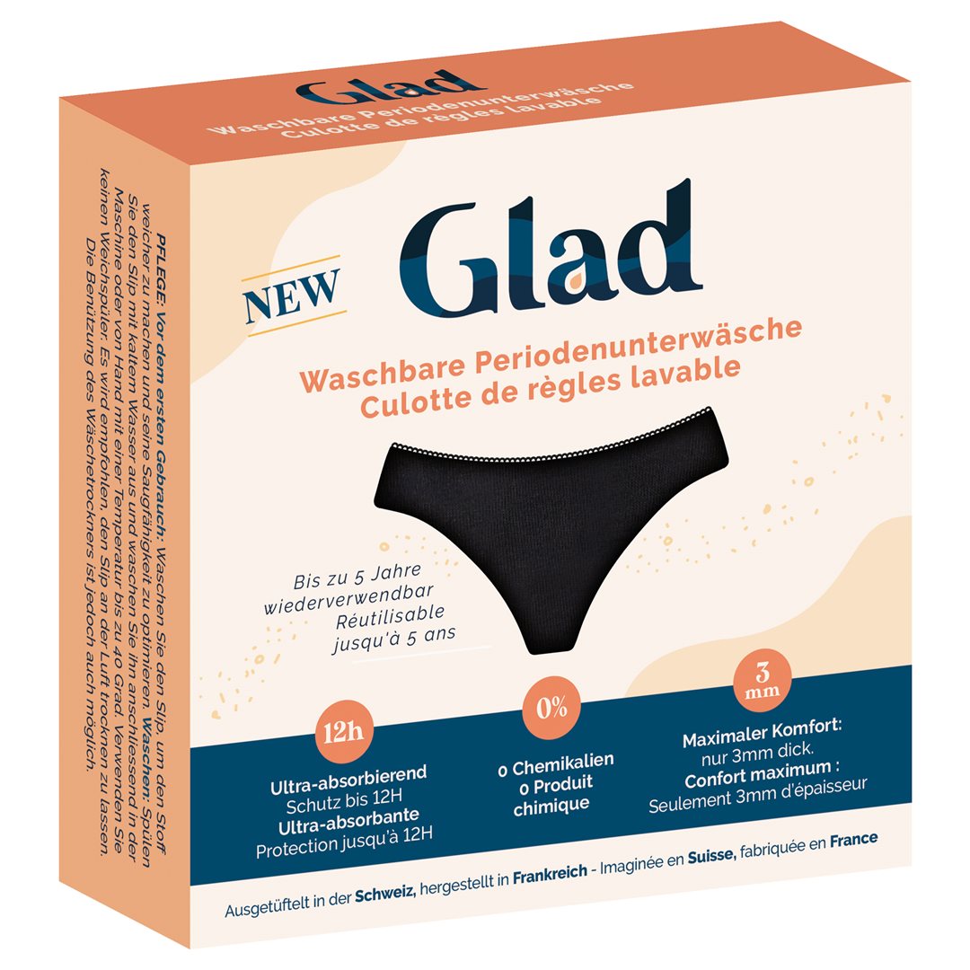 GLAD Jour Culotte Flux Léger Confort Absorbant | 10 Unités