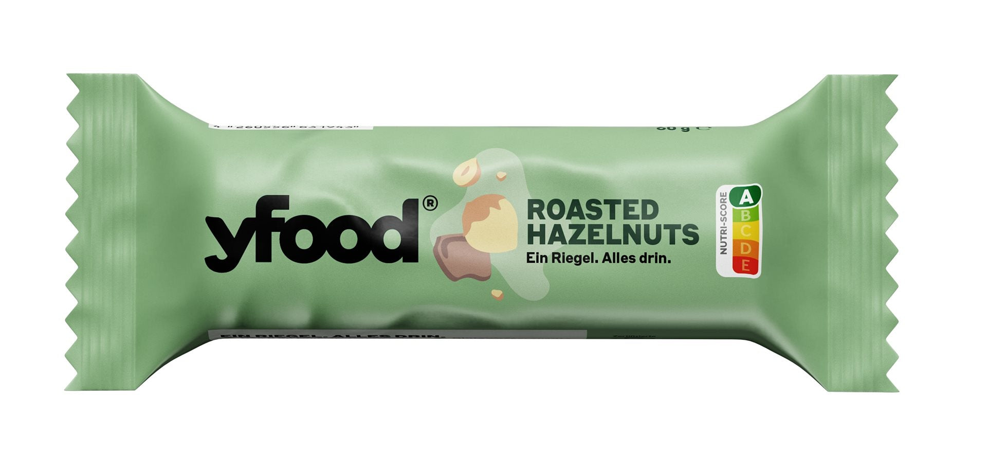 YFOOD hautes proté barre choco&amp;noisette 60 g