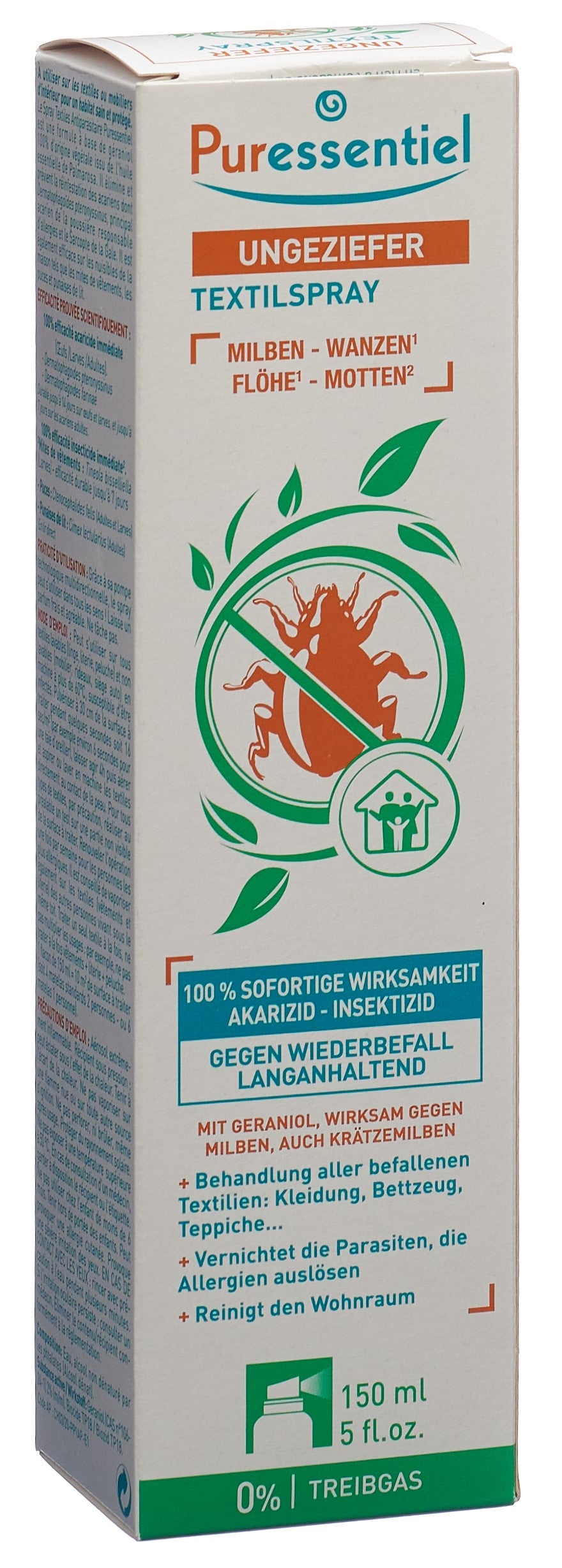 Puressentiel Spray Antiparasitaire Cheveux 150 ml Efficace