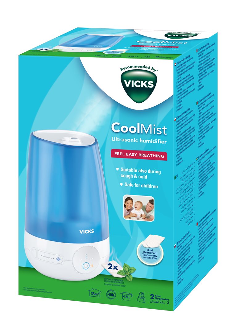 VICKS Mini Cool Mist humidi ultrasons VUL565E