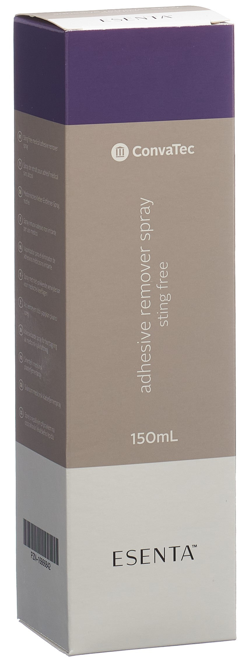 ESENTA Dissolvant Adhésif Stérile | Retrait Facile Cicatrices | 150 ml