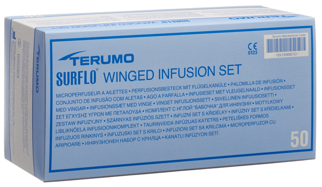 TERUMO Surflo Aiguille Seringue 25G 0.5 x 19mm Orange 50 Unités | Soin Précis