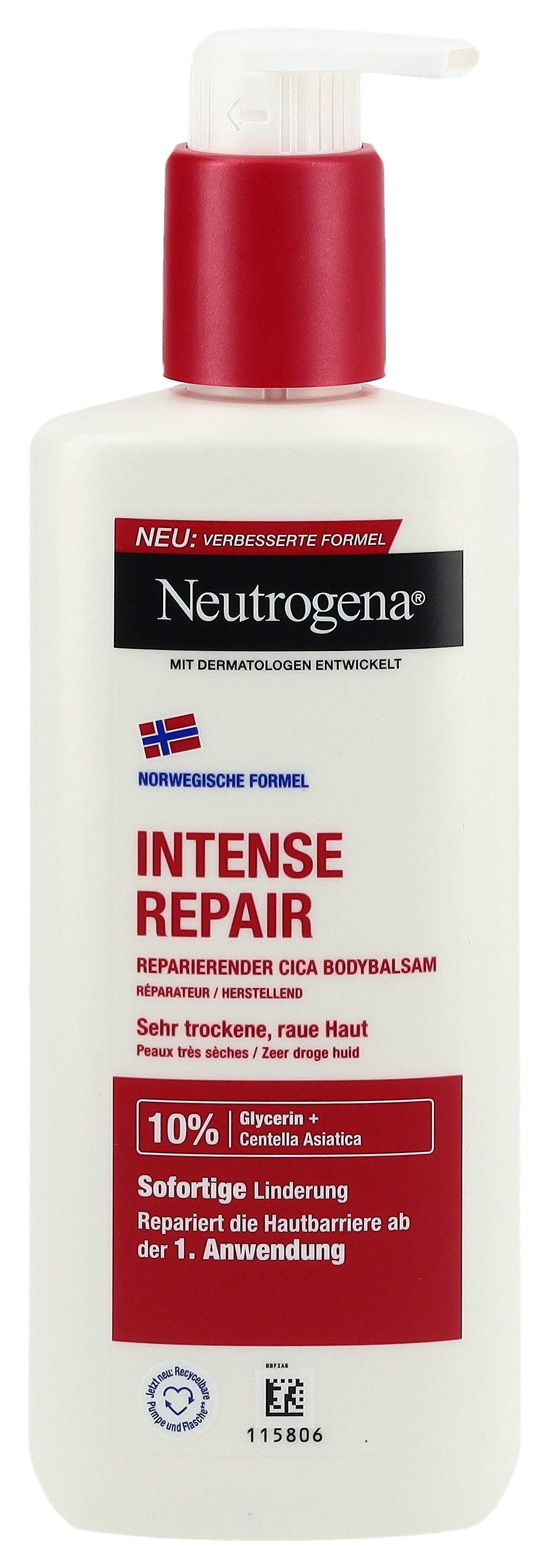 NEUTROGENA Baume Corps Réparateur Intense | 250 ml