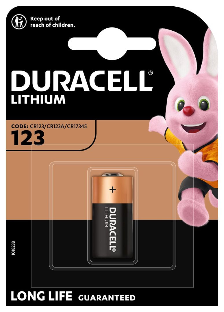 DURACELL Pile Photo Ultra 123 3.0V Longue Durée | Pack 1