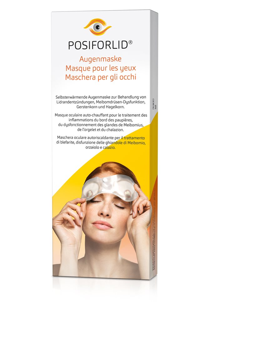 POSIFORLID Masque Chauffant Yeux Soulagement Sécheresse | 2 Pièces