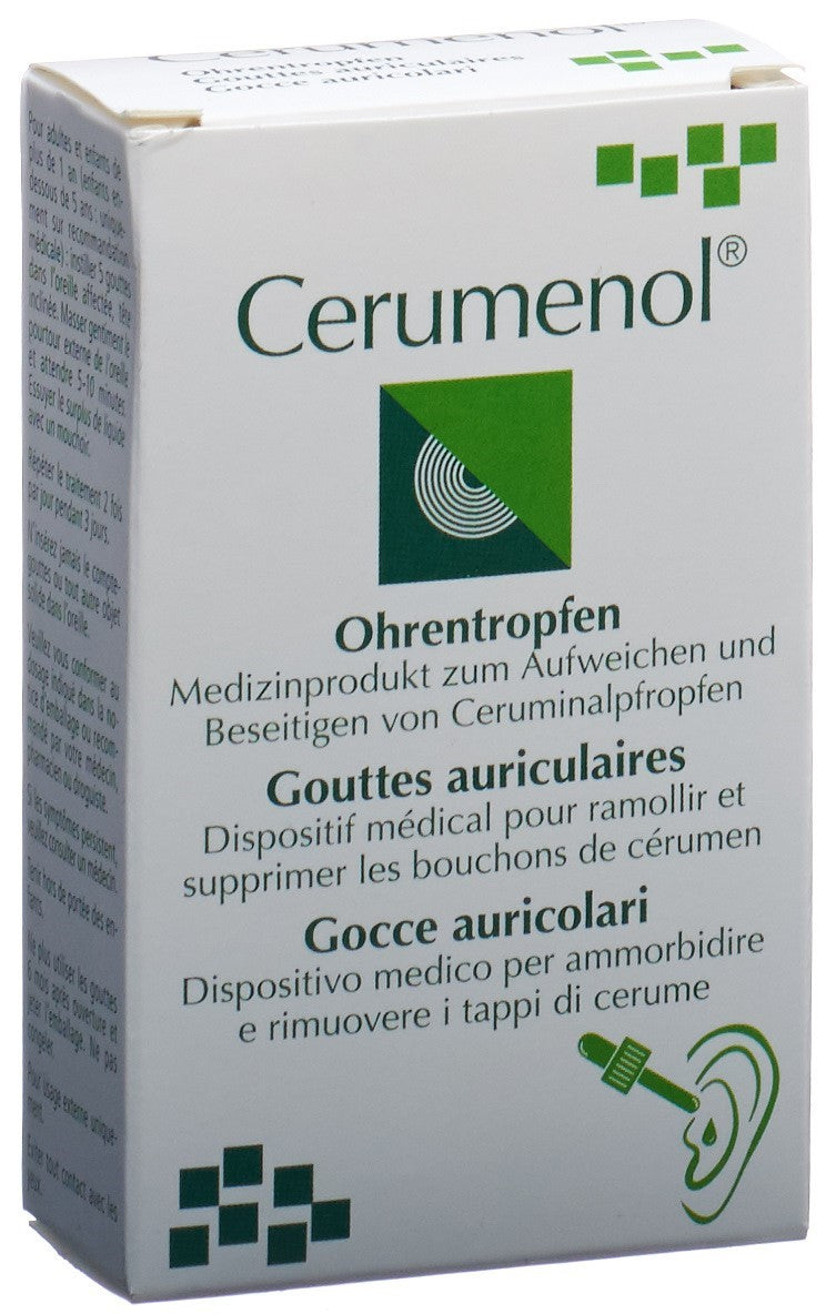 CERUMENOL Gouttes Auriculaires Douceur &amp; Efficacité | Flacon 10 ml