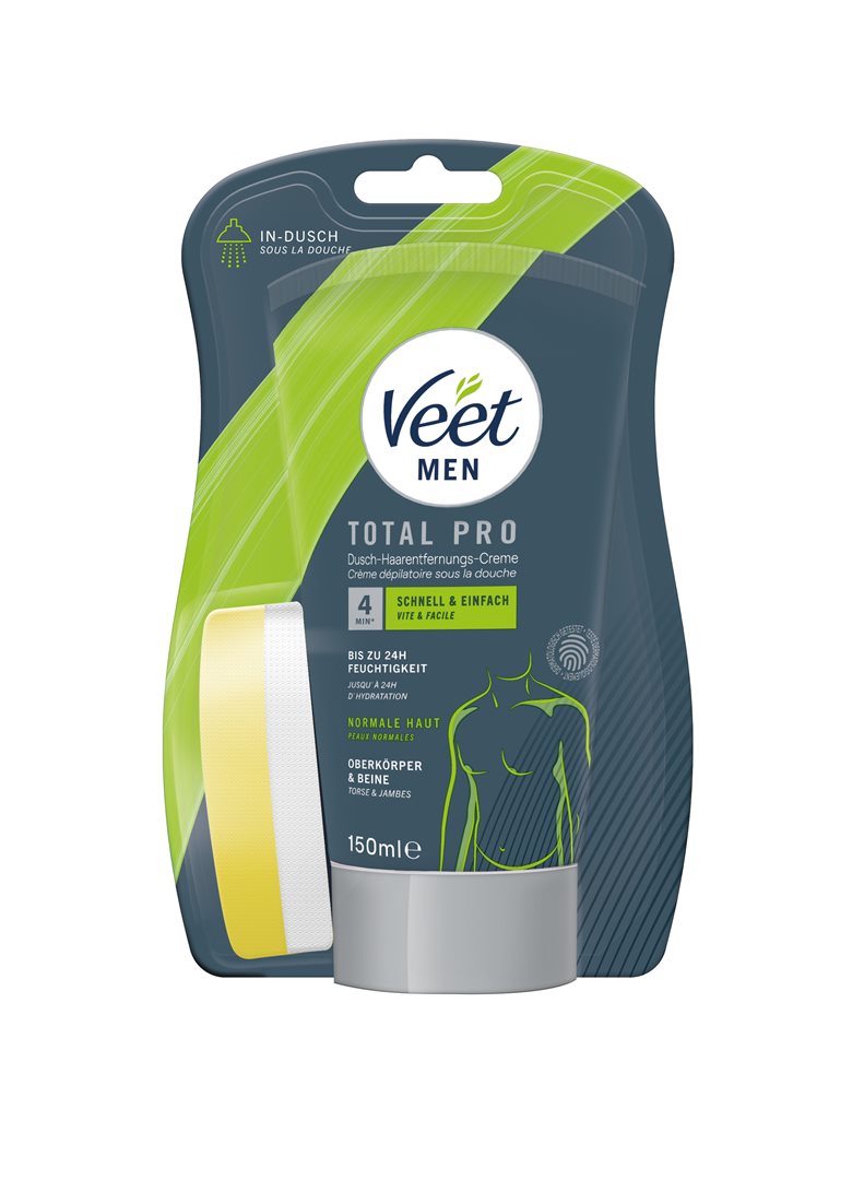 VEET FOR MEN crème dépilatoire sous douche 150 ml