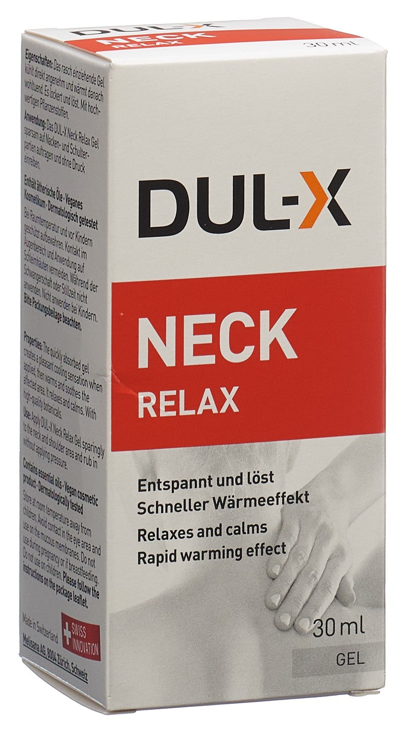 DUL-X Neck Relax Gel Apaisant Douleur Nuque 30 ml