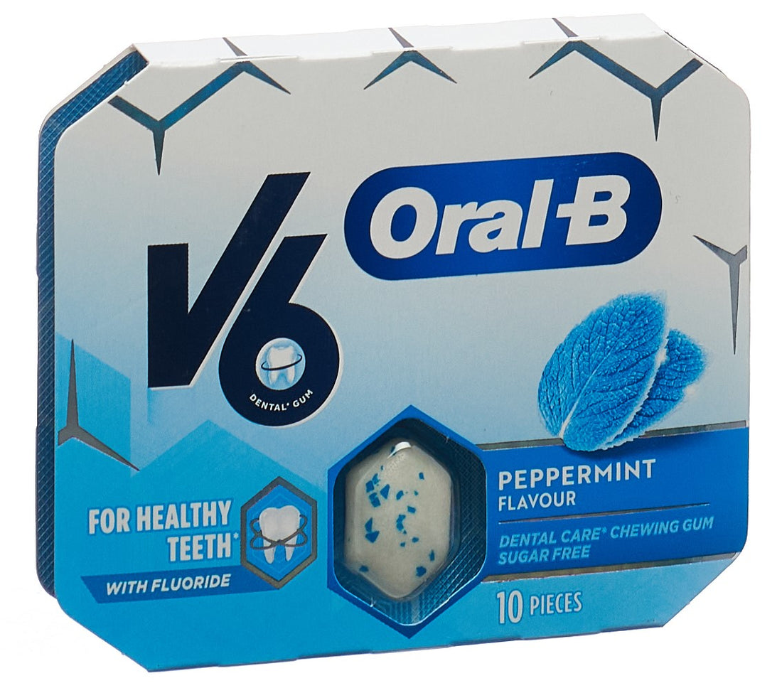 V6 chewing gum Peppermint 10 pce pce