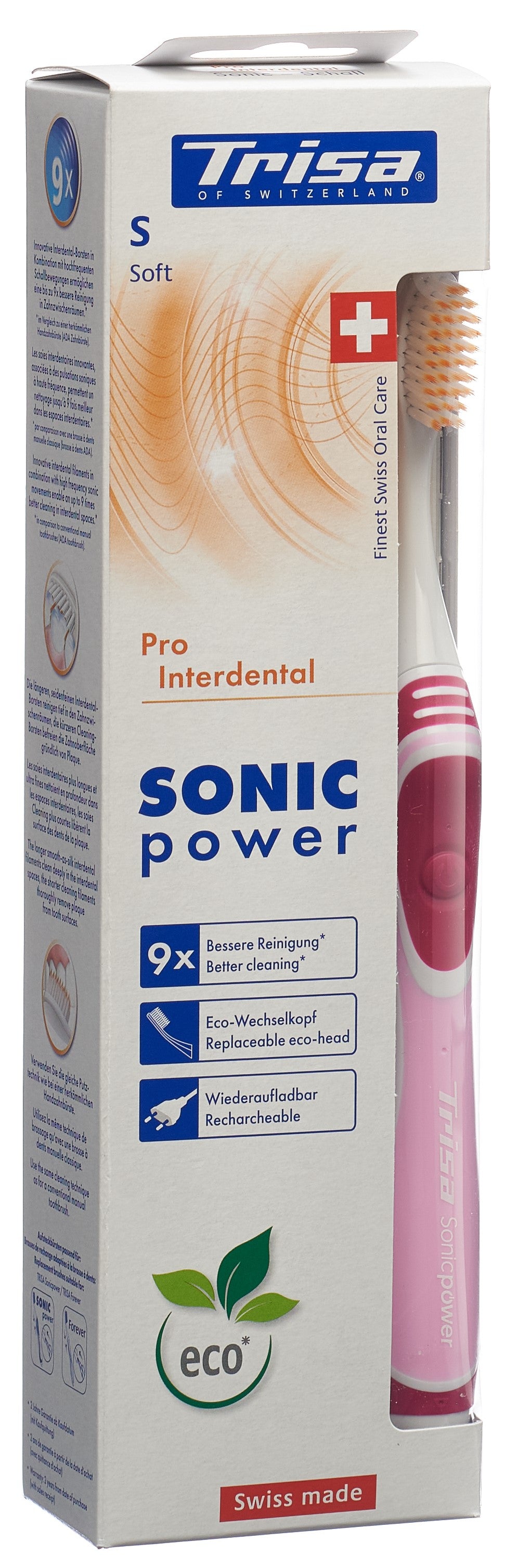 TRISA SonicPower Pro Brossette Interdentaire | Nettoyage Profond