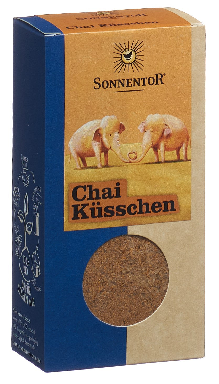 SONNENTOR Chai Küsschen BIO 70 g | Infusion Bio Apaisante