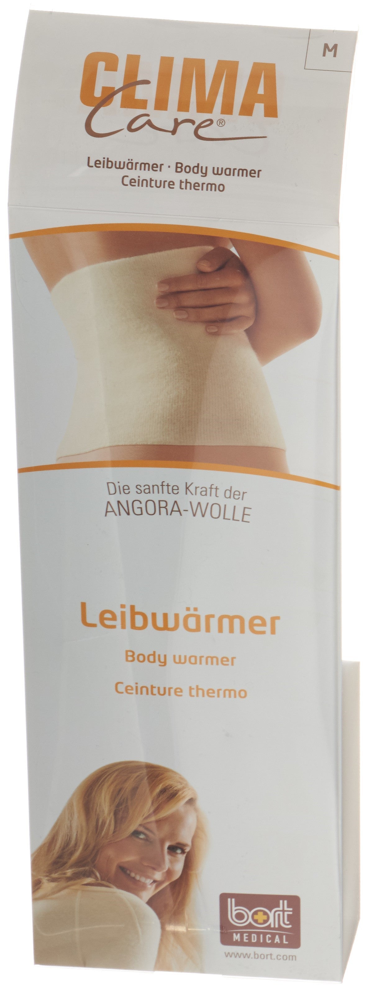 BORT CLIMACARE Ceinture Thermique Taille M Blanc | Soulagement Douleur