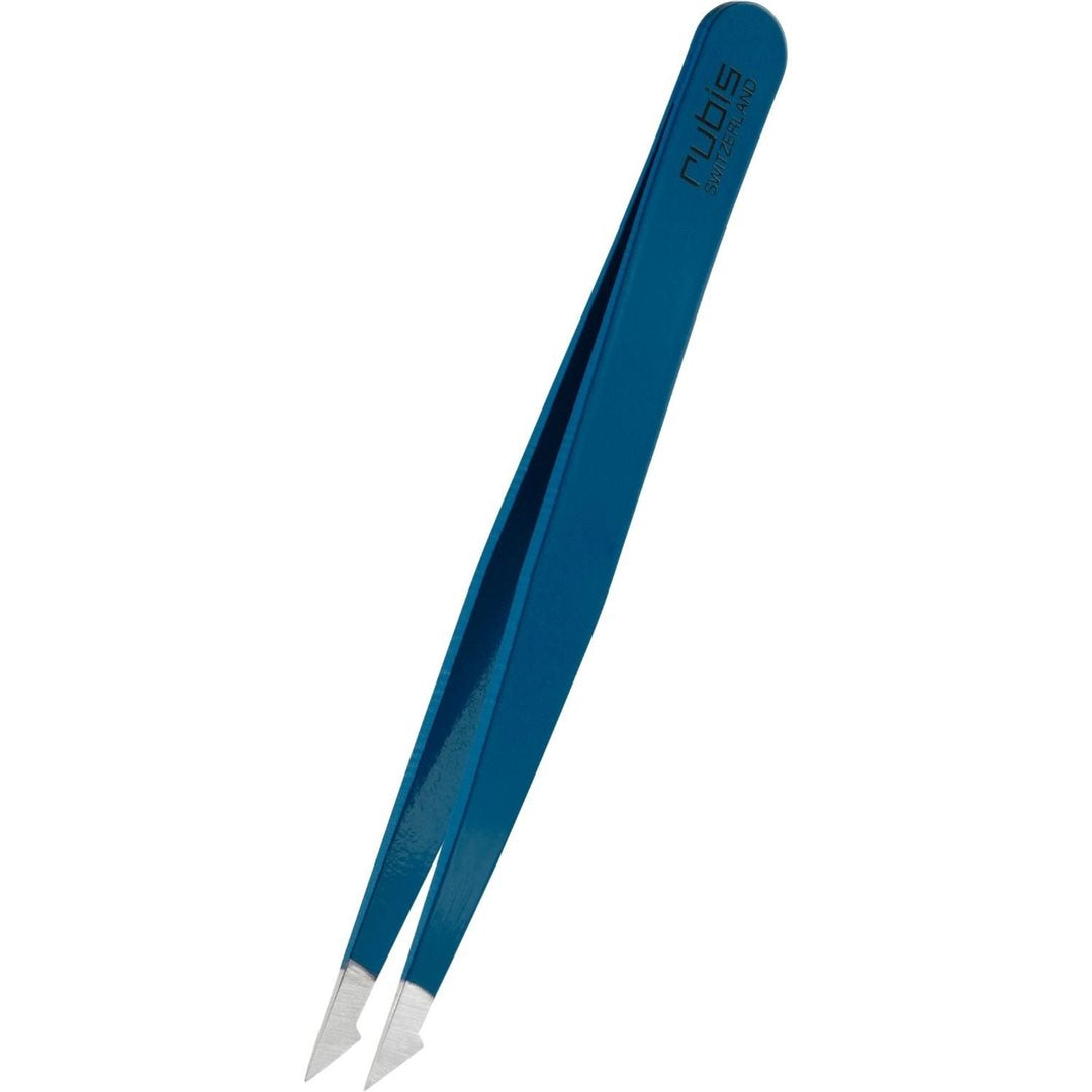 RUBIS Pince à Épiler Evolution Inox Bleu Précision | Soin Visage