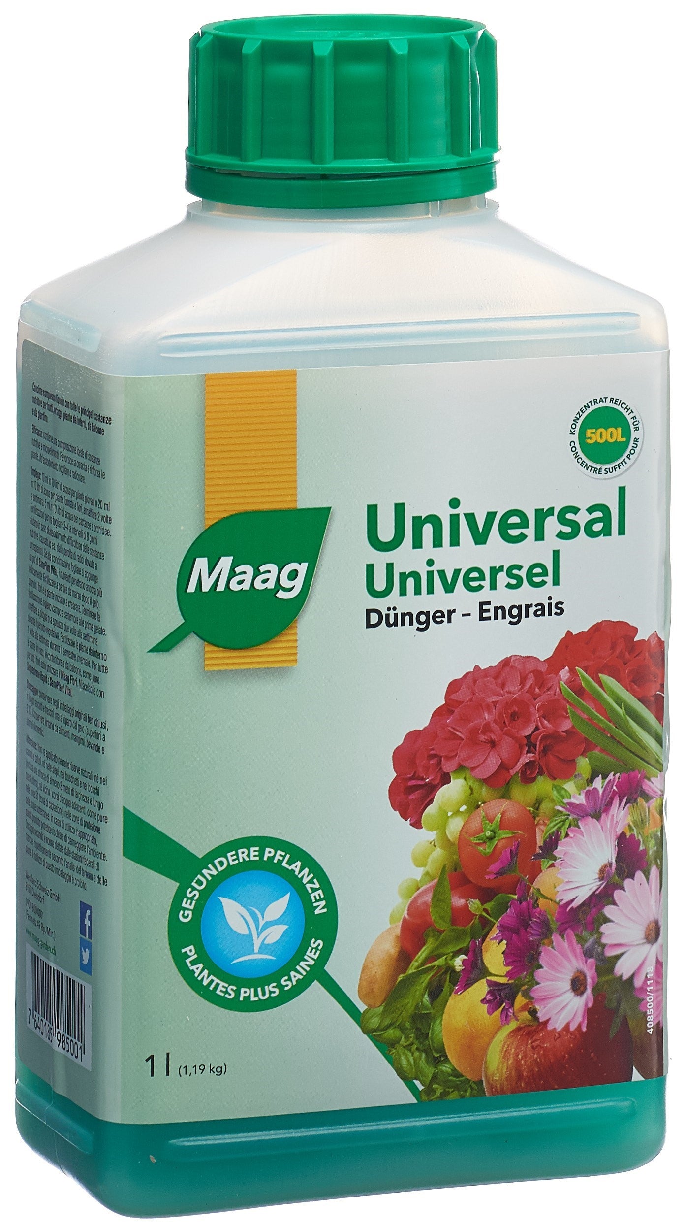 MAAG Universal Engrais Concentré 1 L | Soin Végétal Puissant
