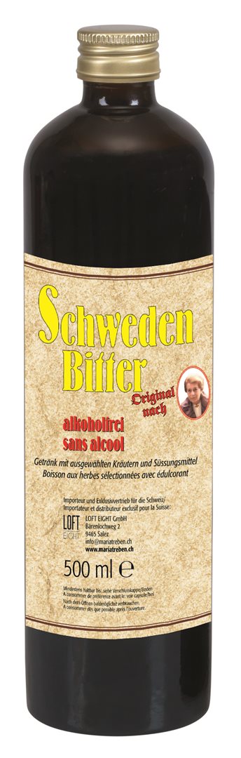Maria Treben Schwedenbitter Original Sans Alcool 500 ml
